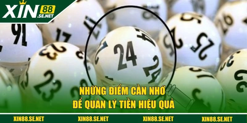 Những điểm cần nhớ để quản lý tiền hiệu quả